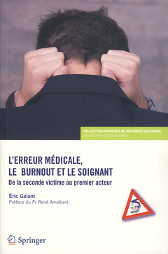 Cover of the book L'erreur médicale, le burnout et le soignant 