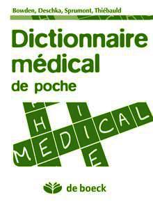 Couverture de l’ouvrage Dictionnaire médical de poche