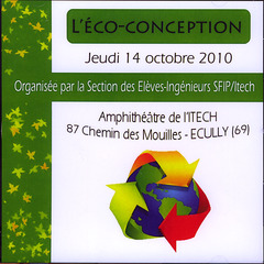 Couverture de l’ouvrage L'éco-conception (14 oct, 2010, Écully) CD-ROM