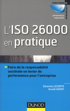 Cover of the book L'ISO 26000 en pratique