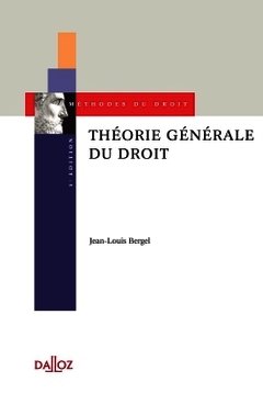 Cover of the book Théorie générale du droit. 5e éd.