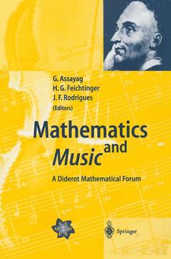 Couverture de l’ouvrage Mathematics and Music
