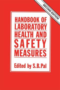 Couverture de l’ouvrage Handbook of Laboratory Health and Safety Measures