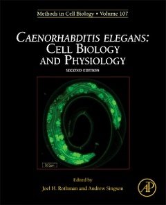 Couverture de l’ouvrage Caenorhabditis elegans: Cell Biology and Physiology