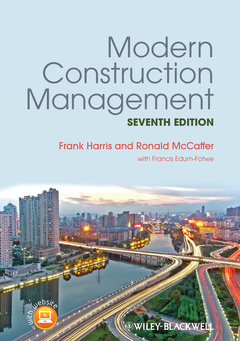 Couverture de l’ouvrage Modern construction management (paperback)