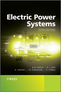 Couverture de l’ouvrage Electric Power Systems
