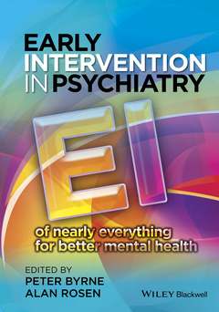Cover of the book Early Intervention in Psychiatry