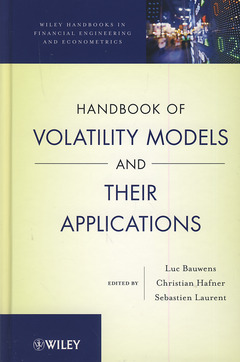 Cover of the book Handbook of Volatility Models and Their Applications