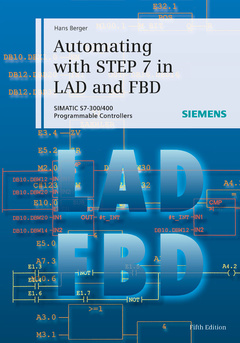 Cover of the book Automating with STEP 7 in LAD and FBD: SIMATIC S7-300/400 programmable controllers 