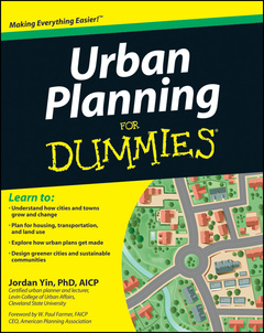 Couverture de l’ouvrage Urban Planning For Dummies