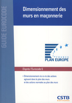Cover of the book Dimensionnement des murs en maçonnerie