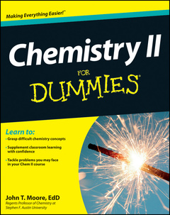 Couverture de l’ouvrage Chemistry II For Dummies