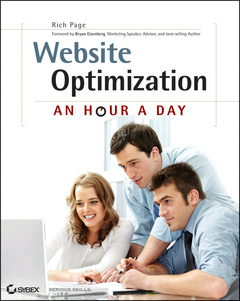 Couverture de l’ouvrage Website optimization: an hour a day
