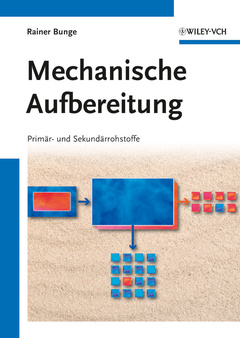 Couverture de l’ouvrage Mechanische aufbereitung: primär- und sekundärrohstoffe (paperback)
