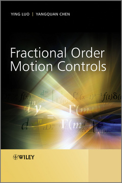 Couverture de l’ouvrage Fractional Order Motion Controls