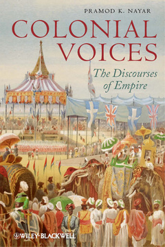 Couverture de l’ouvrage Colonial Voices