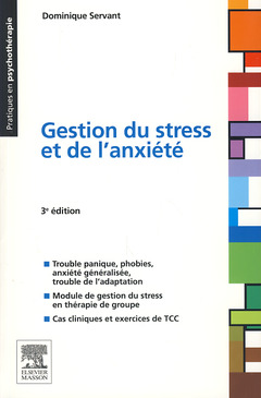 Couverture de l’ouvrage Gestion du stress et de l'anxiété