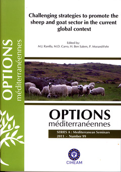 Cover of the book Challenging strategies to promote the sheep and goat sector in the current global context 