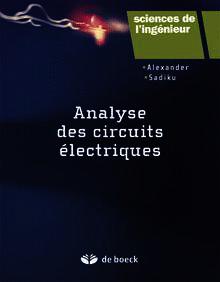 Couverture de l’ouvrage Analyse des circuits électriques