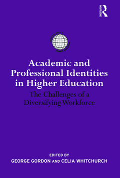 Cover of the book Academic and Professional Identities in Higher Education
