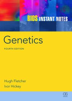 Couverture de l’ouvrage BIOS Instant Notes in Genetics