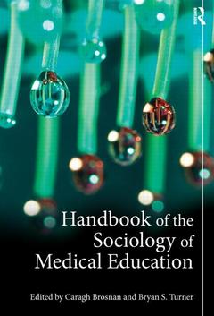 Cover of the book Handbook of the Sociology of Medical Education
