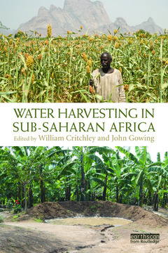 Couverture de l’ouvrage Water Harvesting in Sub-Saharan Africa