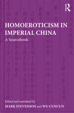 Cover of the book Homoeroticism in Imperial China