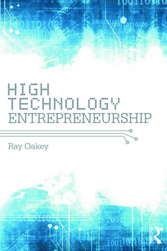 Couverture de l’ouvrage High-Technology Entrepreneurship