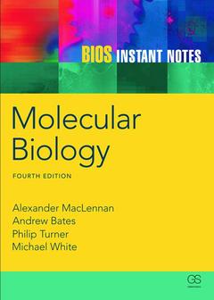 Couverture de l’ouvrage BIOS Instant Notes in Molecular Biology
