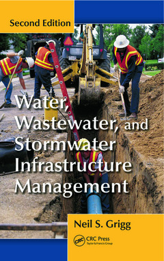 Couverture de l’ouvrage Water, Wastewater, and Stormwater Infrastructure Management