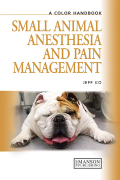 Cover of the book Small animal anesthesia and pain management