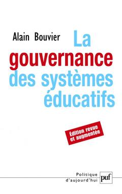 Cover of the book La gouvernance des systèmes éducatifs
