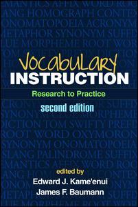 Cover of the book Vocabulary Instruction