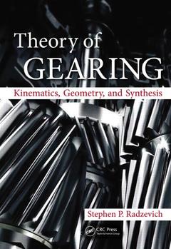 Couverture de l’ouvrage Theory of Gearing