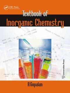 Couverture de l’ouvrage Textbook of inorganic chemistry