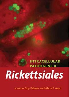Couverture de l’ouvrage Intracellular pathogens 2: Rickettsiales