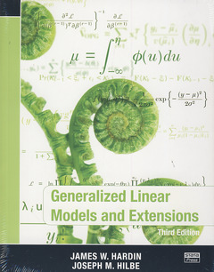 Cover of the book Generalized linear models and extensions