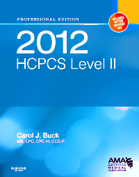 Cover of the book 2012 hcpcs level ii professional edition