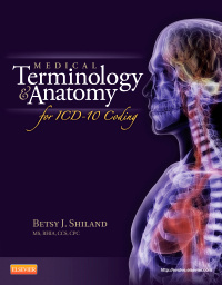 Couverture de l’ouvrage Medical terminology and anatomy for icd-10 coding (paperback)