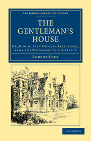 Couverture de l’ouvrage The Gentleman's House