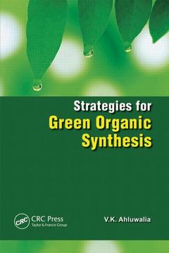 Couverture de l’ouvrage Strategies for Green Organic Synthesis
