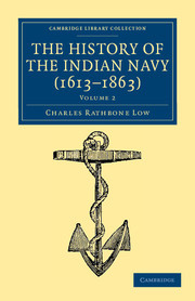 Couverture de l’ouvrage The History of the Indian Navy (1613–1863)