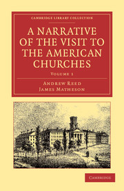Couverture de l’ouvrage A Narrative of the Visit to the American Churches