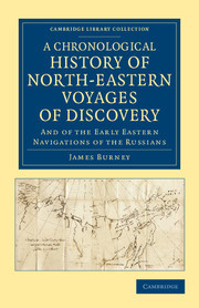 Couverture de l’ouvrage A Chronological History of North-Eastern Voyages of Discovery