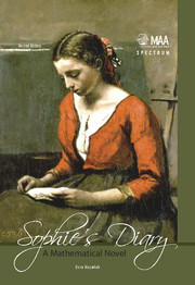 Couverture de l’ouvrage Sophie's Diary: A Mathematical Novel