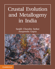 Couverture de l’ouvrage Crustal Evolution and Metallogeny in India