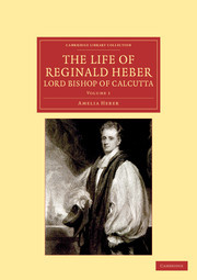 Couverture de l’ouvrage The Life of Reginald Heber, D.D., Lord Bishop of Calcutta