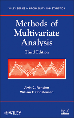 Couverture de l’ouvrage Methods of Multivariate Analysis