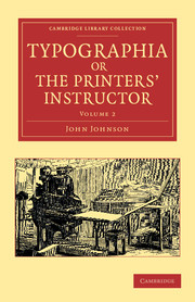 Cover of the book Typographia, or The Printers' Instructor